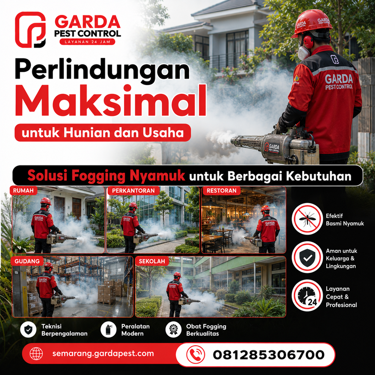 Harga Jasa Fogging Nyamuk di Semarang: Panduan Lengkap untuk Perlindungan Optimal