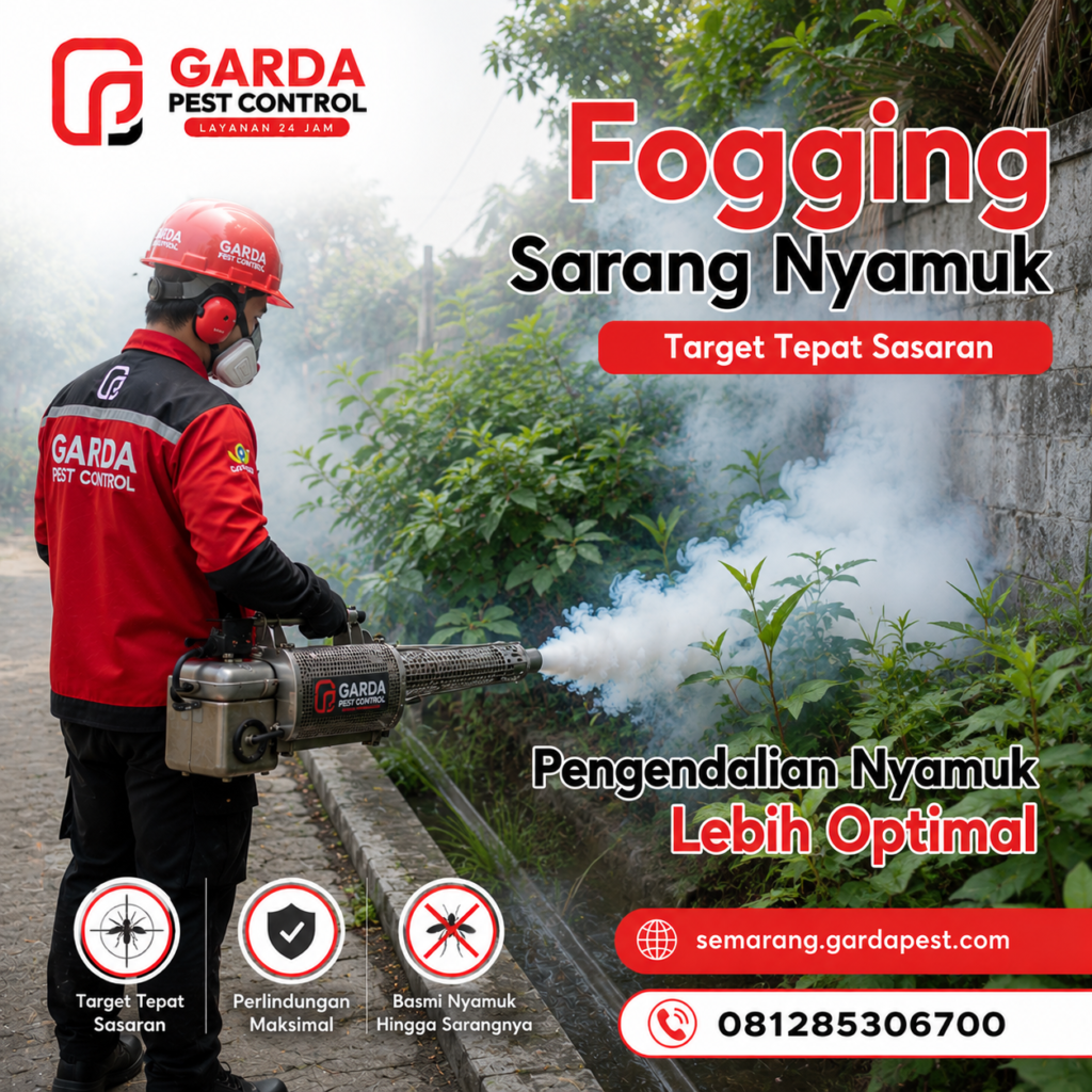 Jasa Fogging Nyamuk Terdekat dan Terbaik di Semarang