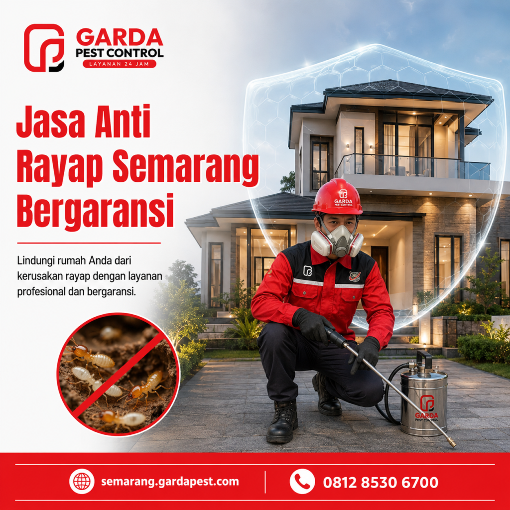 Biaya Jasa Anti Rayap di Semarang per Meter Terbaru 2025