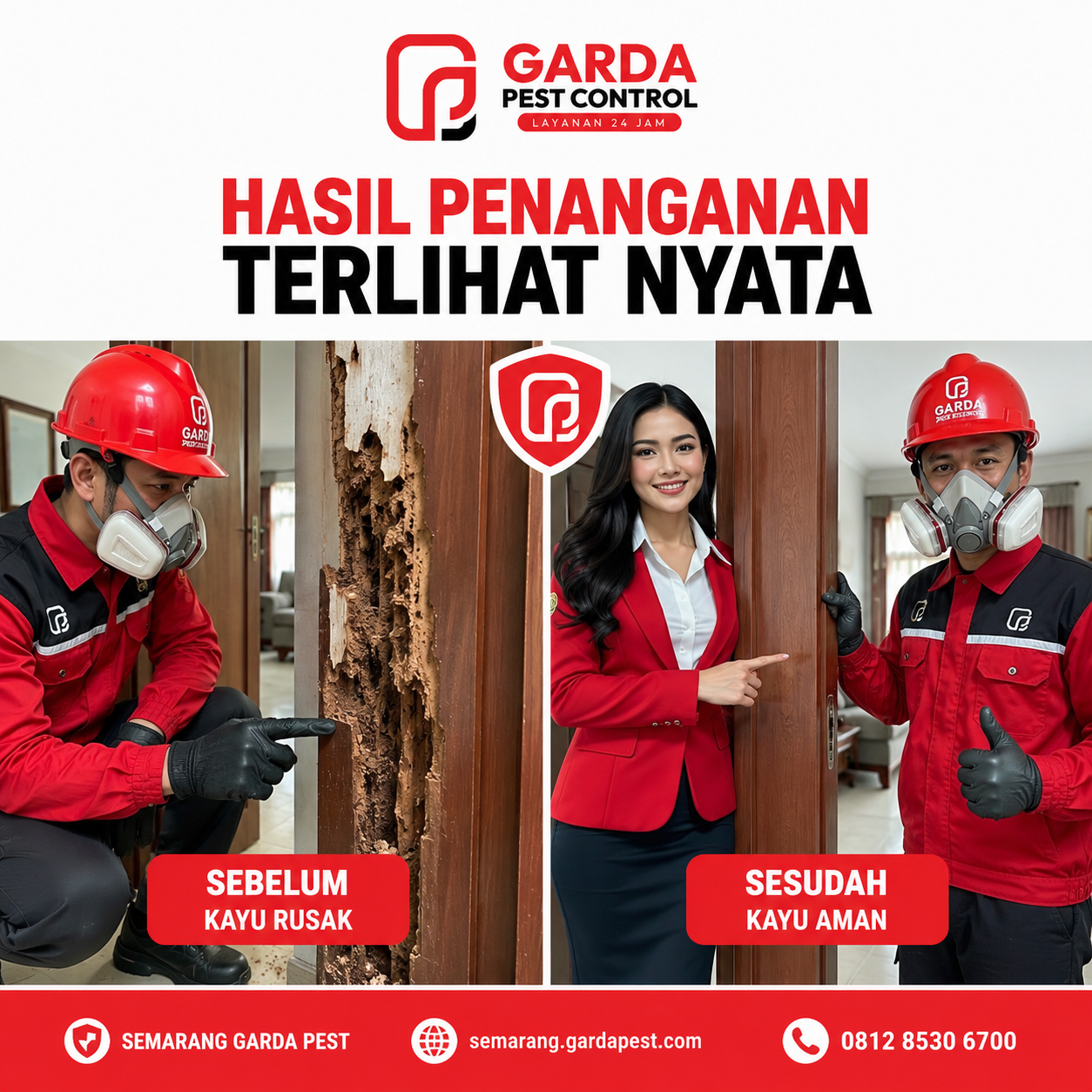 jasa anti rayap skala komersial untuk gedung dan gudang semarang