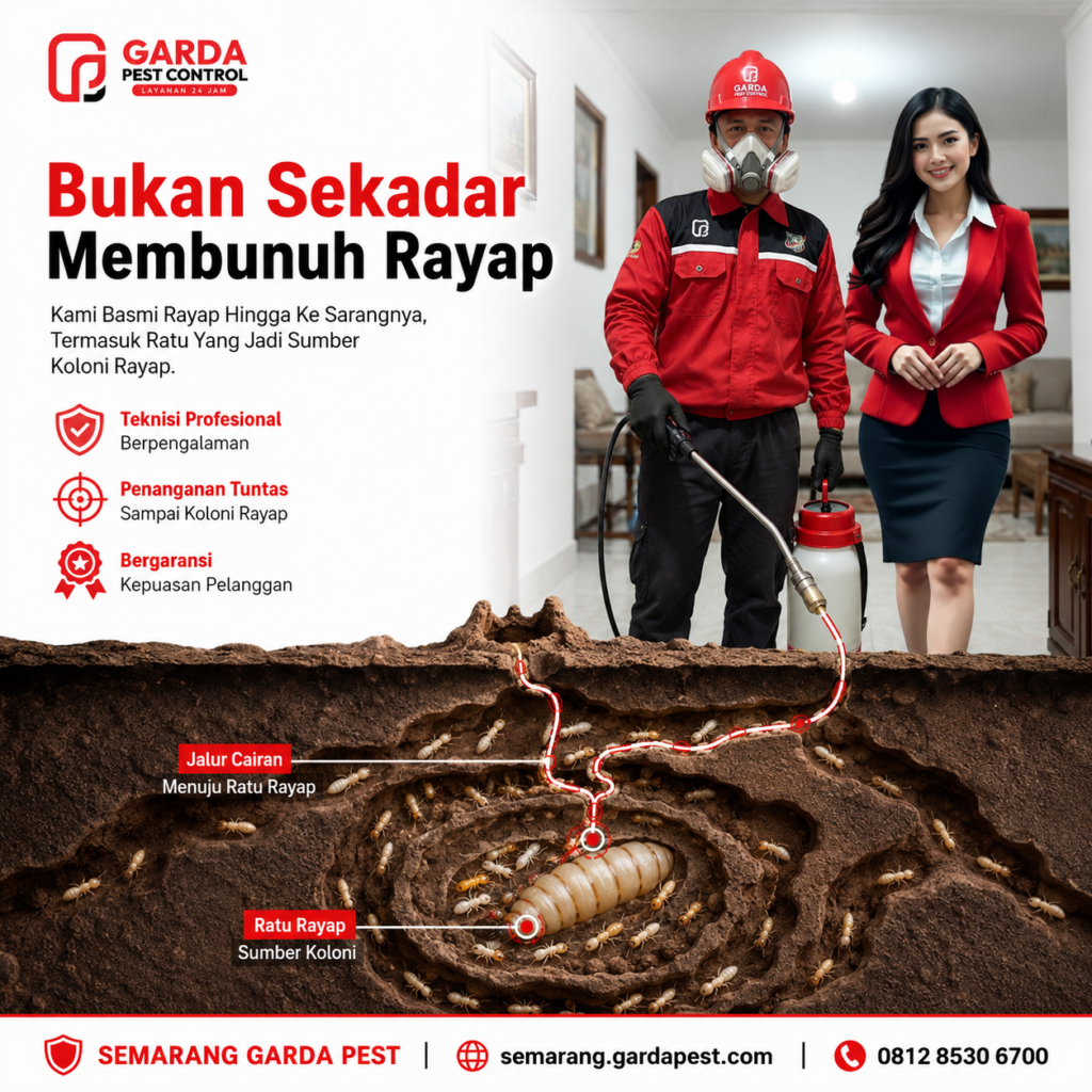 Biaya Jasa Anti Rayap Per Meter di Semarang Cek Harga 2025