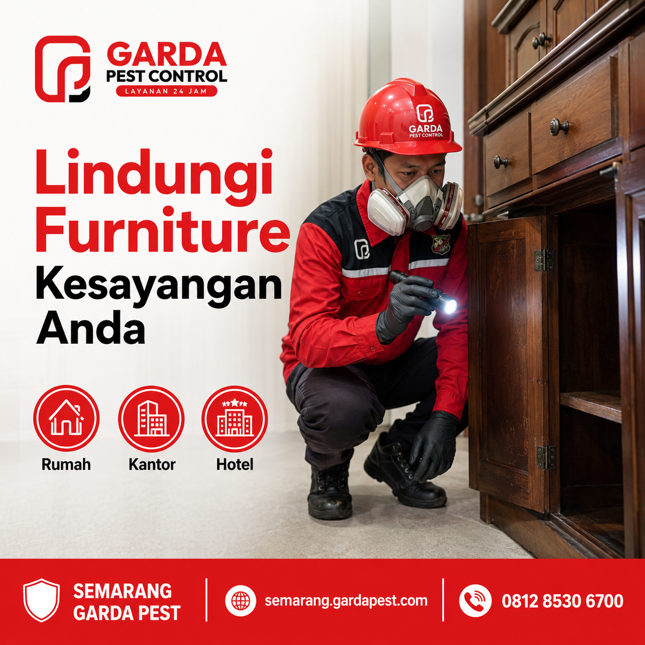 Jasa Anti Rayap untuk Gedung dan Gudang di Semarang dengan Metode Profesional Bergaransi