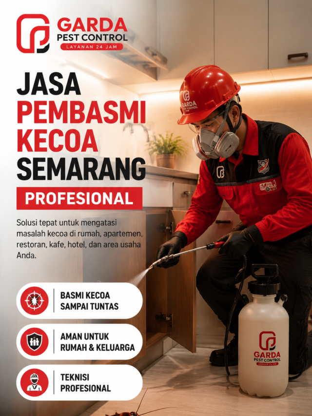 Jasa Pembasmi Kecoa Tugu Semarang